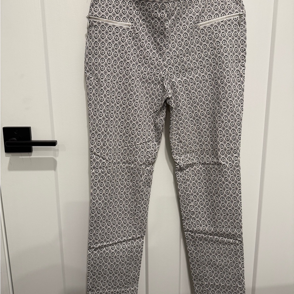 Jules & Leopold Patterned Capris Pants